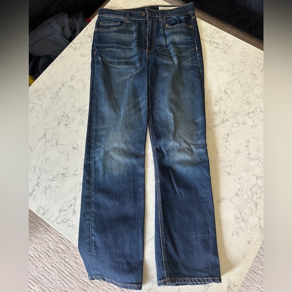 Rag & Bone Nina High Rise Ankle Cigarette in Arrowmill - 28 - Picture 3 of 8